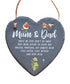 Mum & Dad Slate Heart